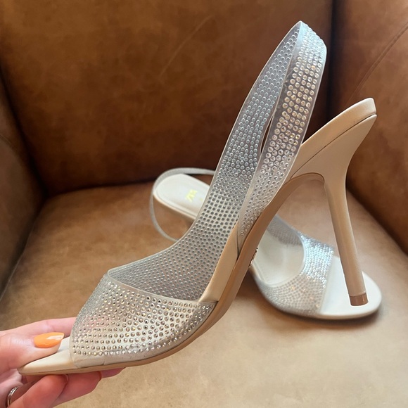 ZARA • Diamond Shoes - Picture 2 of 4